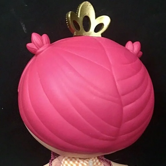 Lalaloopsy Littles Doll Twisty Tumbelina Cute Pink Hair Gold Crown MGA Toy - Picture 8 of 12